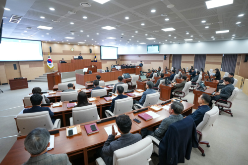 아산시의회, 제255회 임시회 개회... 9일간 의정활동 돌입